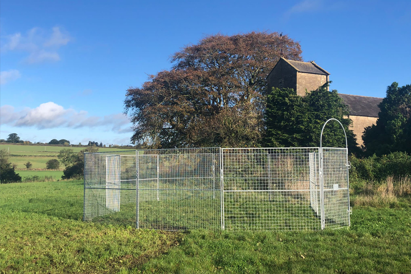 Grass Cages at Michael Blake Racing